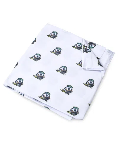 Three Little Anchors Newborn Baby Boys And Girls Oregon Ducks 47"x47" Swaddle Blanket In White