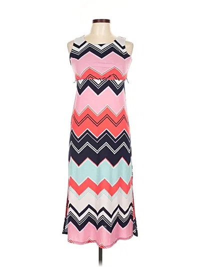 Pre-owned Three Pink Hearts Casual Dress In Pink