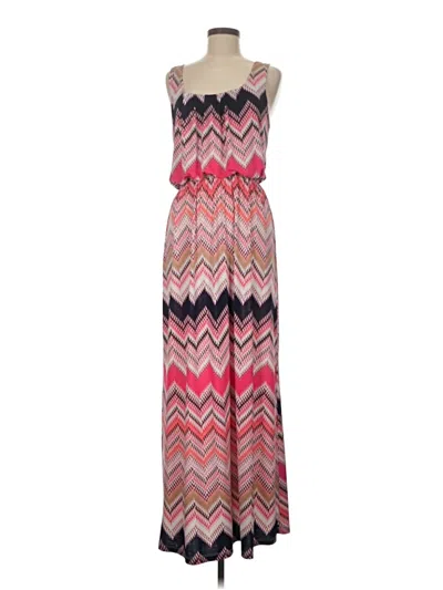 Pre-owned Three Pink Hearts Casual Dress In Pink