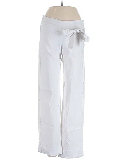 Pre-owned Three Pink Hearts Casual Pants In White