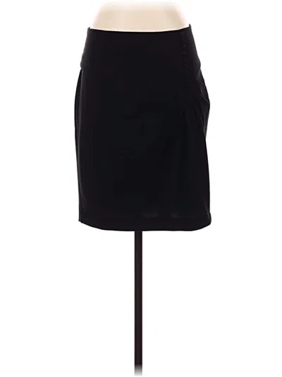 Pre-owned Three Pink Hearts Formal Skirt In Black