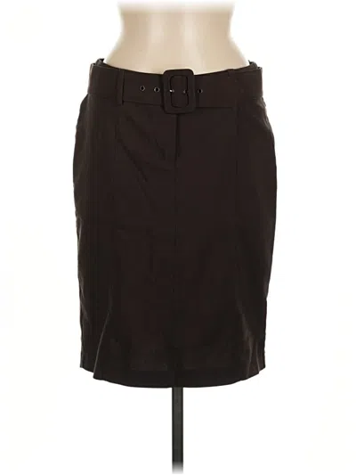 Pre-owned Three Pink Hearts Formal Skirt In Brown