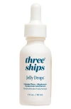 Three Ships Jelly Drops™ Hyaluronic Acid Serum In Transparent