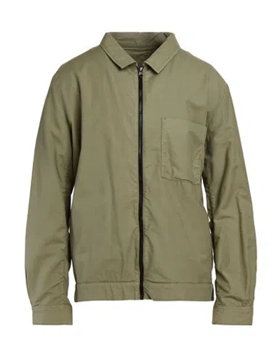 Three Stroke Man Jacket Military Green Size Xl Cotton