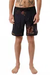 Thrills Beauty In Darkness Boardshort In Mood Black In Multi