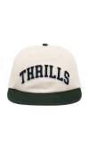Thrills Believe 6 Panel Hat In Cream