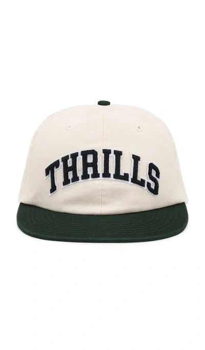 Thrills Believe 6 Panel Hat In Cream