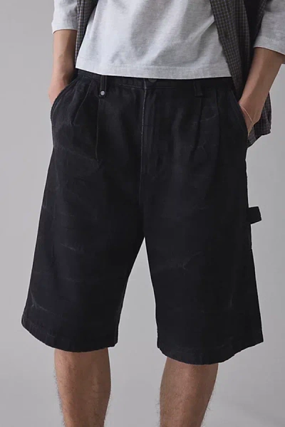 Thrills Big Slacker Vanished Carpenter Short In Vanish Black, Men's At Urban Outfitters