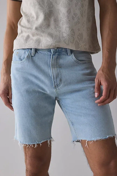 Thrills Bones Denim Short In Shadow Blue, Men's At Urban Outfitters