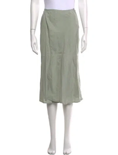 Pre-owned Thrills Knee-length Skirt In Green