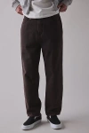 Thrills Slacker Relaxed Fit Jean In Brown, Men's At Urban Outfitters In Black
