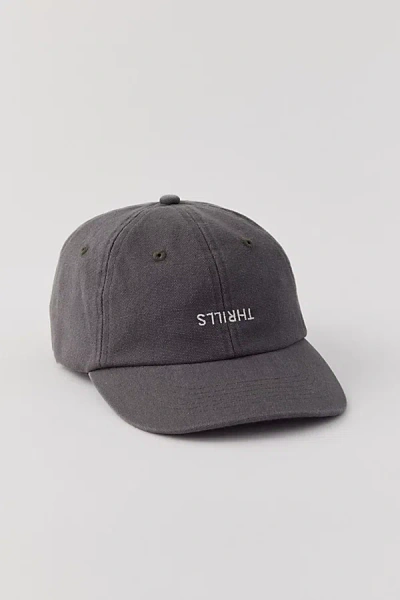 Thrills Uo Exclusive Minimal  Washed Canvas Hat In Olive, Men's At Urban Outfitters In Olive