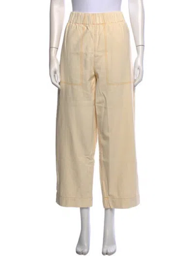 Pre-owned Thrills Wide Leg Pants In Neutrals