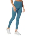 Thrive Societe Routine Leggings Women's Blue Skinny Leg Active Jdm1037 In Blue