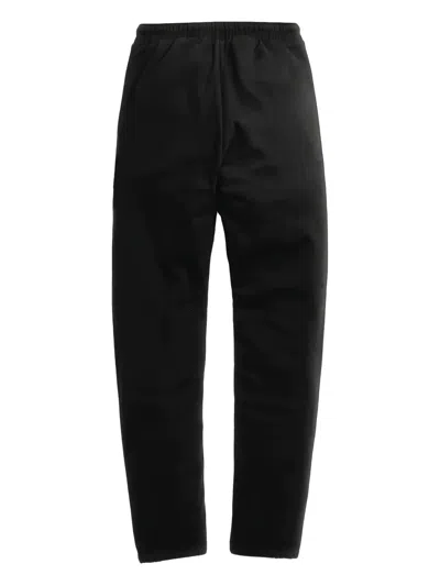 Throwback Elasticated-waistband Trousers In Black