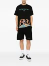 Throwback Graphic-print T-shirt In Black