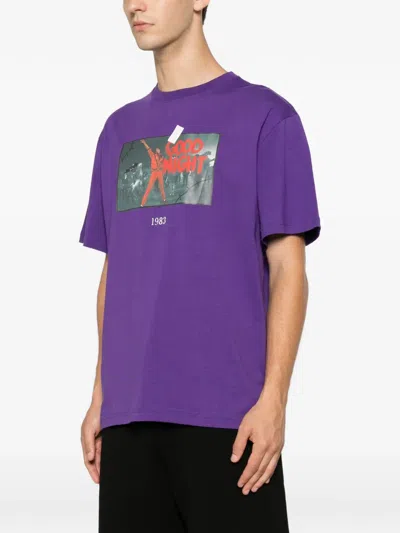 Throwback Graphic-print T-shirt In Blue