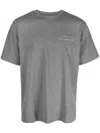 Throwback Logo-print T-shirt In Gray