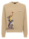 Throwback Magic Johnson Sweatshirt In Brown