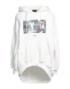 Throwback . Woman Sweatshirt White Size M Cotton