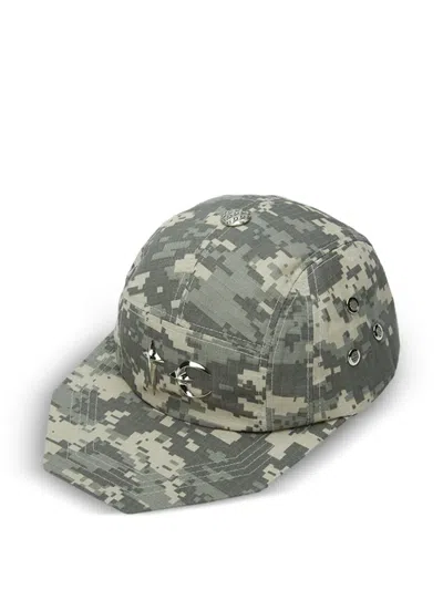 Thug Club 迷彩棒球帽 In 灰色