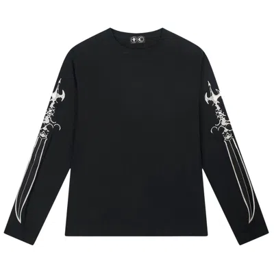 Pre-owned Thug Club Arab Sword Long-sleeve 'black' | Men's Size 3