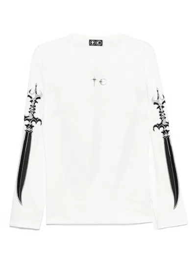 Thug Club Arab Sword T-shirt In White