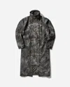 Thug Club Bio Soldier Denim Trench Coat Camo In Multicolor