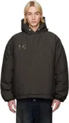 Thug Club Black Armor Down Jacket In Black