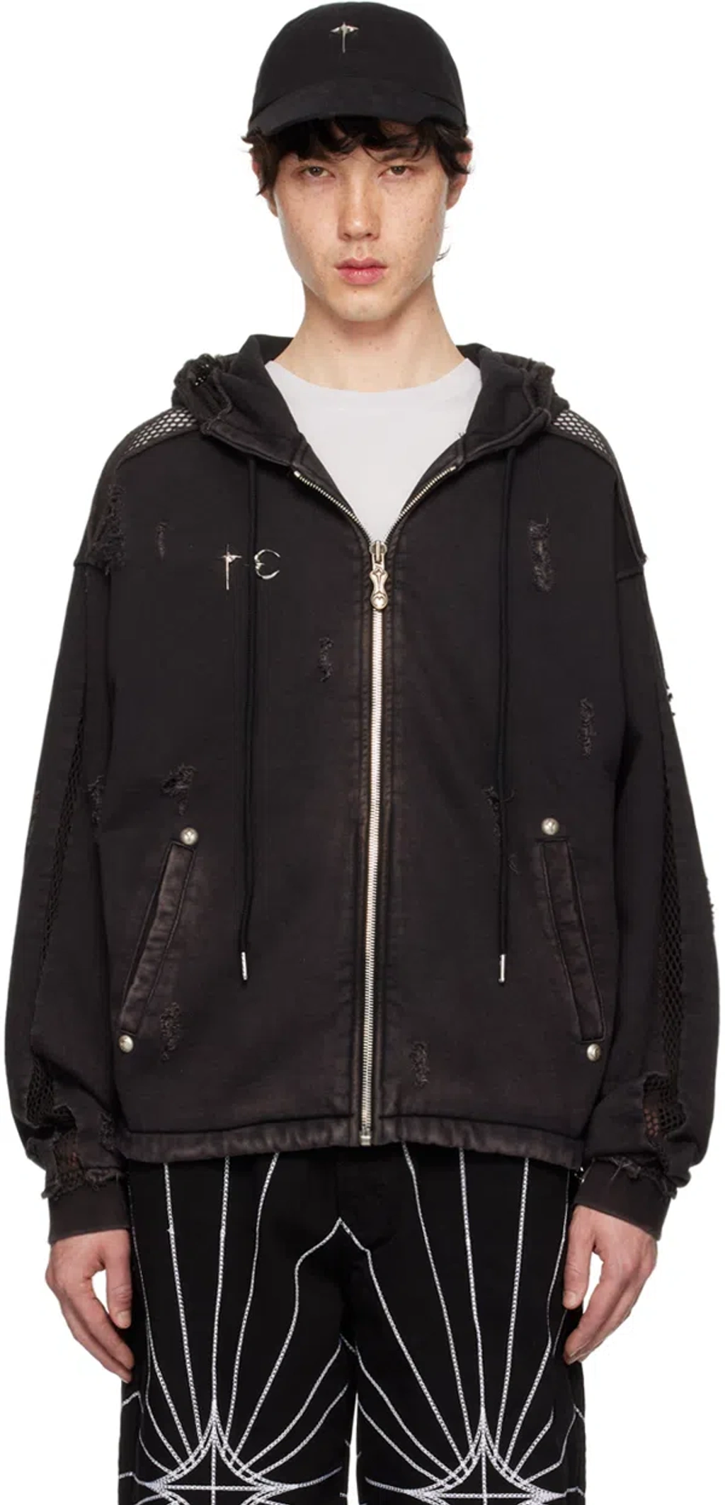 Thug Club Gladiator Zip-up Hoodie In Black | ModeSens Thug Club Gladiator Zip-up Hoodie In Black | ModeSens