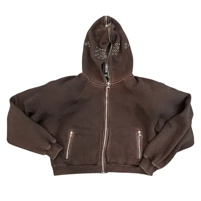 Pre-owned Thug Club Bulk Shoulder Gladiator Zip-up Hoodie 'black' | Men's Size 2