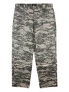 Thug Club Hose Mit Camouflage-print In Grau