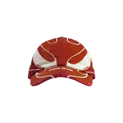 Pre-owned Thug Club Chopper Cap 'red' | Men's Size Onesize