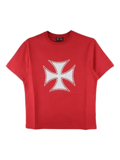 Thug Club Chopper Icon T-shirt In Red