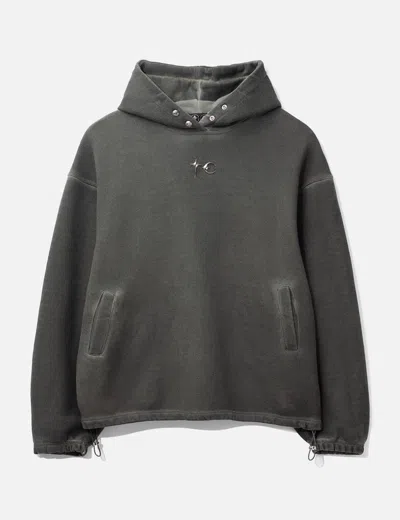 Thug Club Color Emblem Hoodie In Green