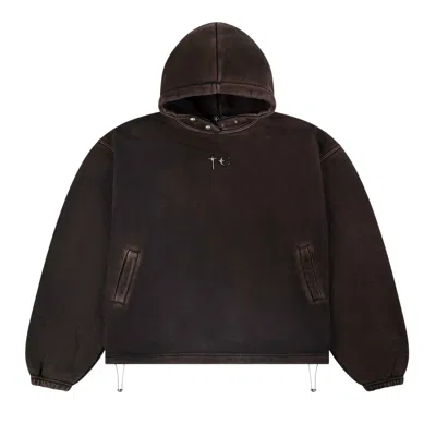 Pre-owned Thug Club Devil Peace Patch Hoodie 'black' | Men's Size 2