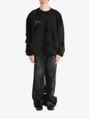 Thug Club Distressed Sweatshirt In Black