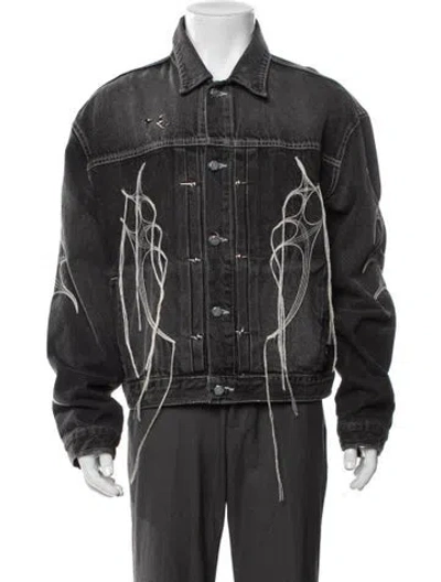 Pre-owned Thug Club Graphic Print In Grey