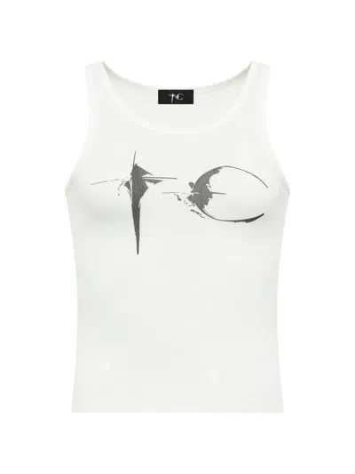 Thug Club Graphic-print Tank Top In White