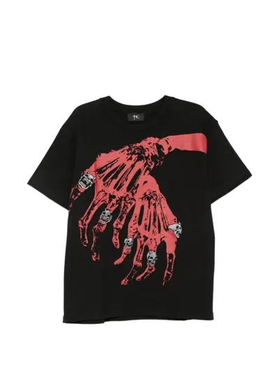 Thug Club Graphic-print T-shirt In Black