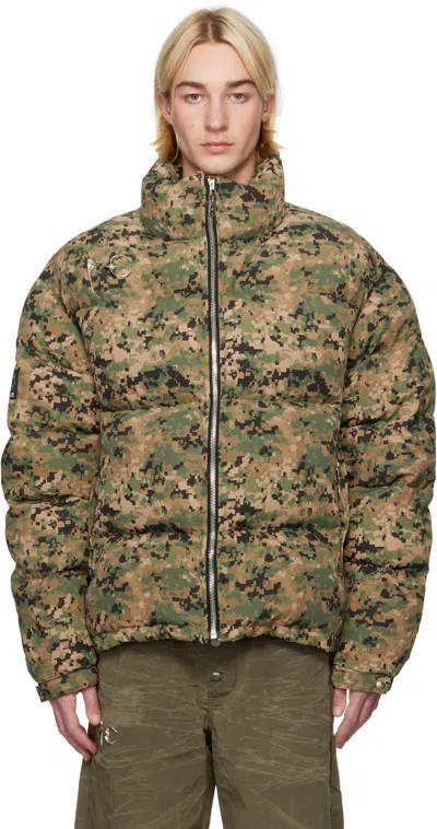 Thug Club Green Soldier Super Heavy Down Jacket