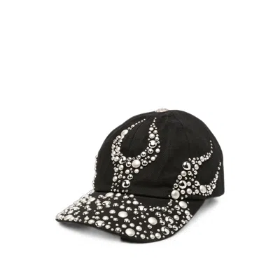 Thug Club Stud-embellished Baseball Cap In Black