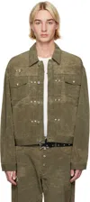 Thug Club Khaki Bio Recycle Jacket In Khaki