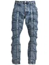 Thug Club Blue Line Gob Jeans In Blau