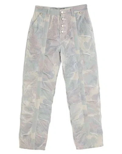 Thug Club Man Pants Grey Size 2 Polyester, Cotton
