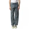 Thug Club Men's Tribal Denim Pants In Blue