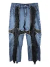 Thug Club Mohican Jeans In Blue