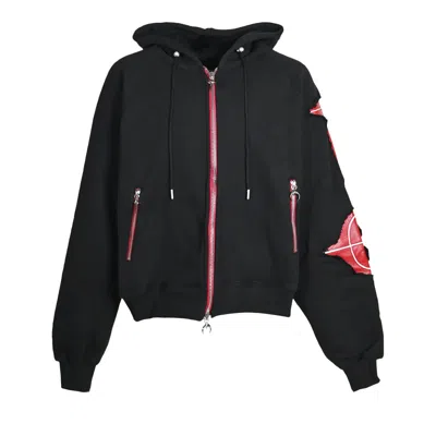 Pre-owned Thug Club New Rock Zip-up Hoodie 'black' | Men's Size 3