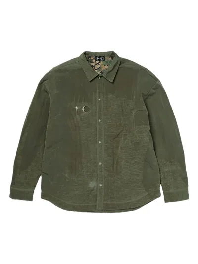 Thug Club Officer Shirt In 绿色