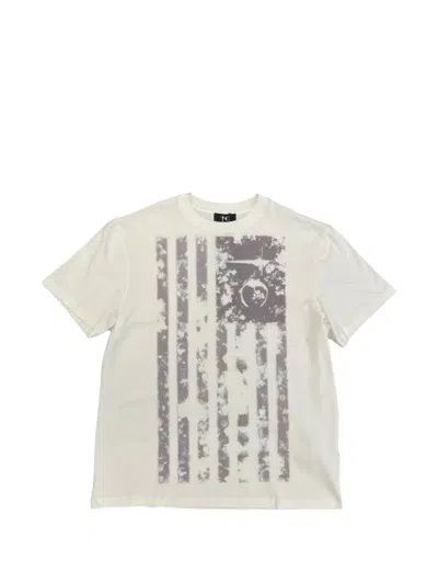 Thug Club Old Glory-print T-shirt In White
